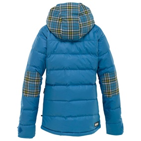 Dandridge Down Jacket Women lady luck groupie plaid L